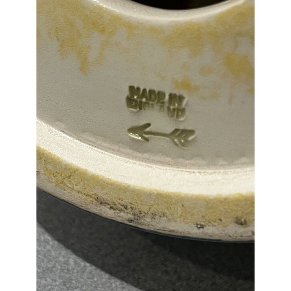 Vintage MOORCROFT POTTERY "BUTTERCUP" ceramic lamp blue with flowers rare! - Picture 14 of 16